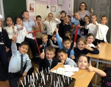 Экологический урок провели для первоклассников Южно-Сахалинска